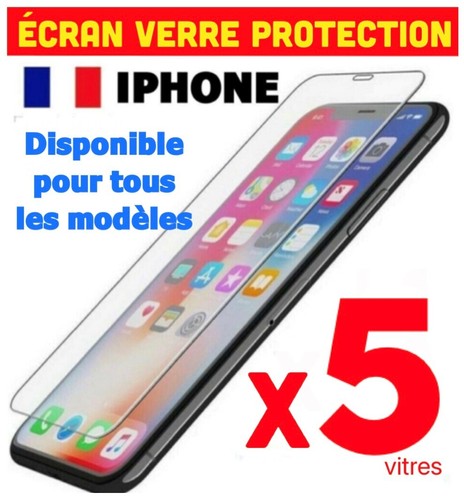 Verre trempe iphone vitre - trempe,