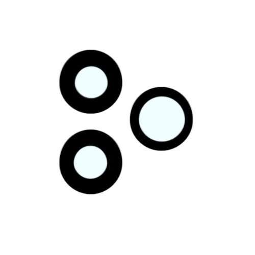 Vitre lentille camera - vitre, arriere
