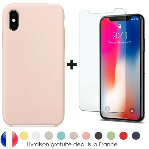 Coque silicone pour iphone - pour,